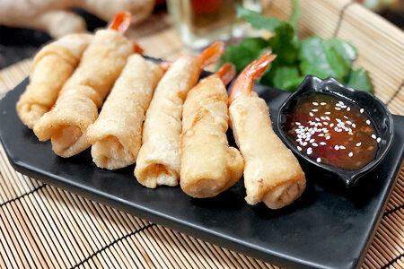 Хрустящие креветки