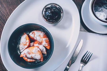 Чебуречки с шоколадом