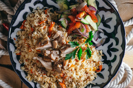 Плов с бараниной 