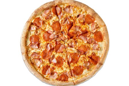 Пицца Мясная на тонком тесте