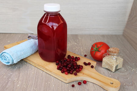 Брусничный морс