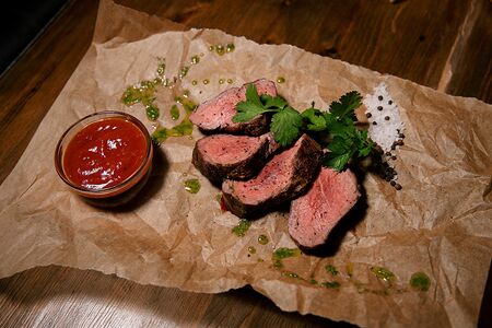 Вырезка из телятины на гриле