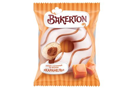 Донат Карамельный