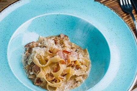 Фетучини Карбонара