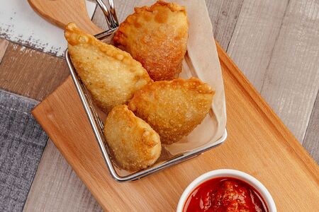 Домашние мини-чебуреки