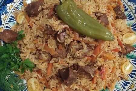 Плов из говядины