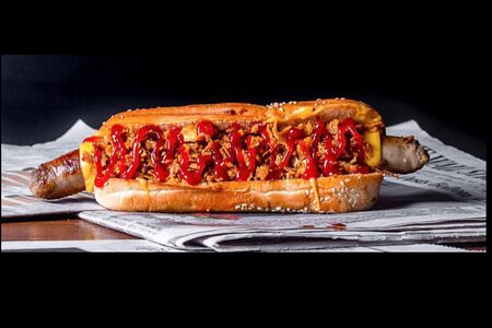 Хот-дог говяжий