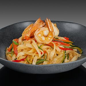 Удон с креветкой