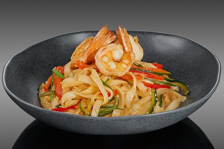 Удон с креветкой