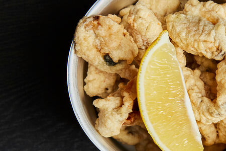 Мидии темпура