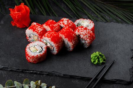 Ролл Калифорния с креветкой