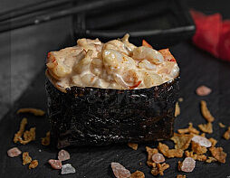 Острые гунканы с креветкой