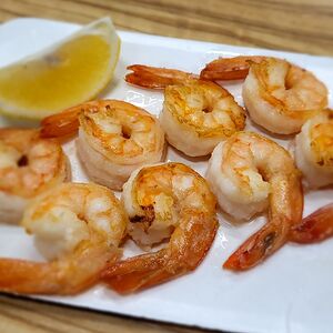 Тигровые креветки гриль 10 шт.