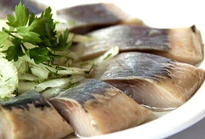 Селедка с лучком