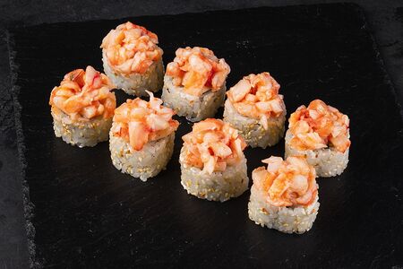 Ролл Креветка и лосось