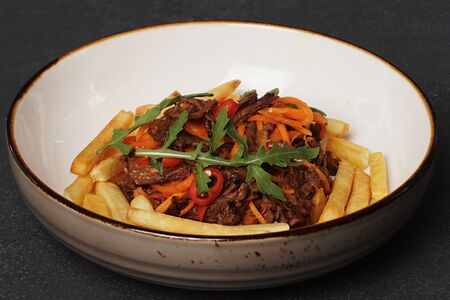 Салат pulled beef