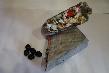 Шаурма с оливками