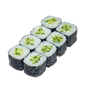 Мини ролл с огурцом