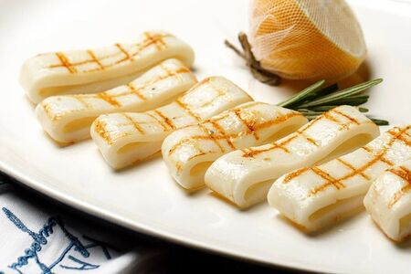 Кальмар на гриле