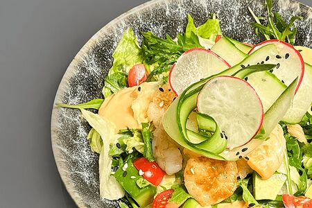 Салат Азиатский с креветкой