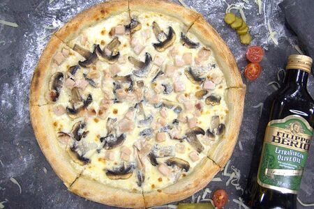 Курица с грибами