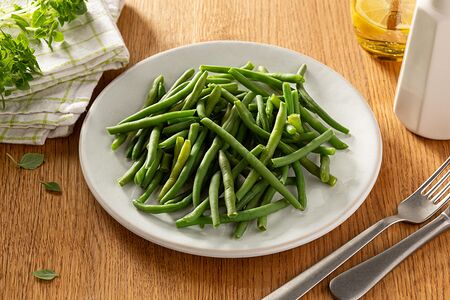 Фасоль на пару