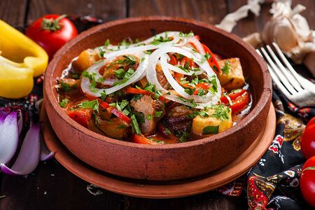 Оджахури со свининой