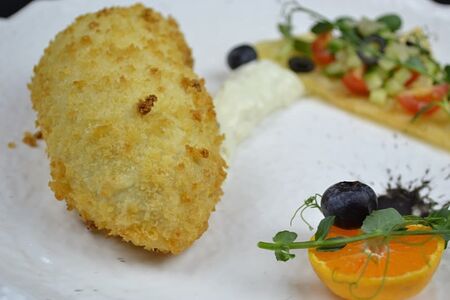 Куриное филе, фаршированное сыром