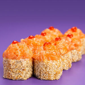 Ролл острый с лососем