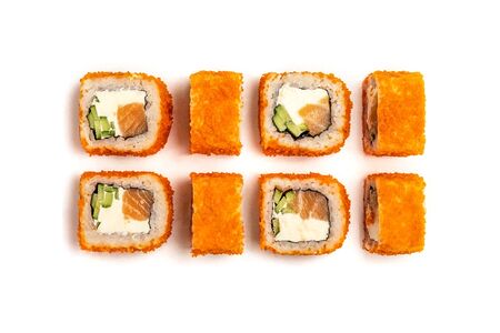 Ролл Калифорния с лососем