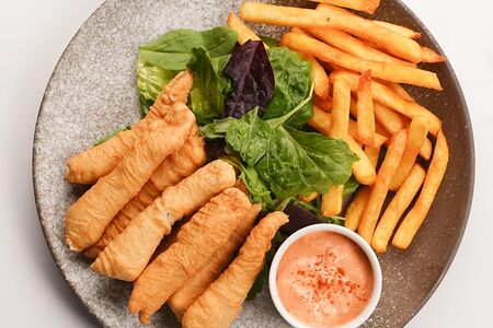 Курица фурай с картофелем