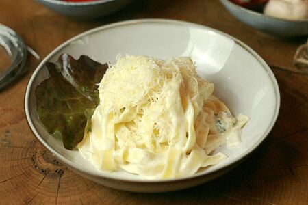 Феттуччине Четыре сыра