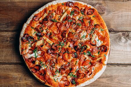 Острая с салями