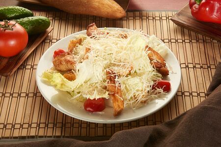 Цезарь с курицей