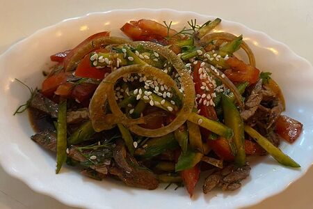 Салат острый