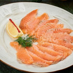 Лосось слабосоленый