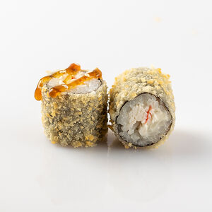 Мини-ролл в темпуре со снежным крабом