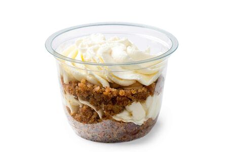 Морковный с карамелью в стаканчике