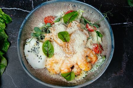 Цезарь с креветками