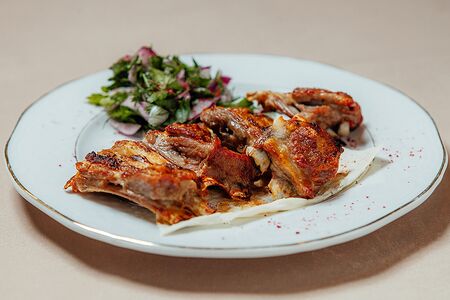 Шашлык из бараньих ребрышек