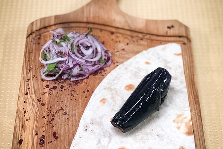 Шашлык из бакинских баклажан