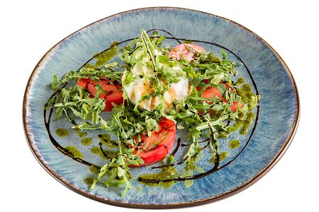 Салат с бурратой