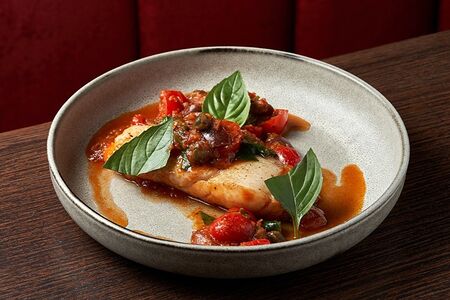 Треска в сицилийском стиле