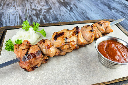 Шашлык из куриного бедра