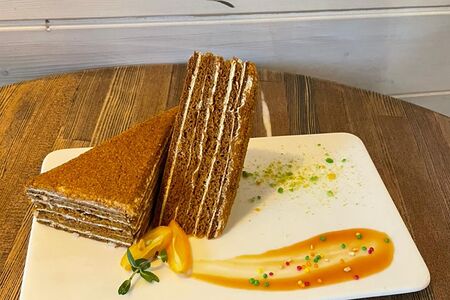 Медовик карамельный