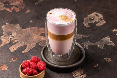 Латте Фисташка-малина