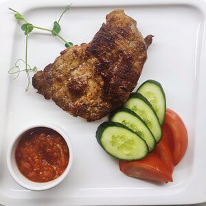 Биг-стейк из свинины