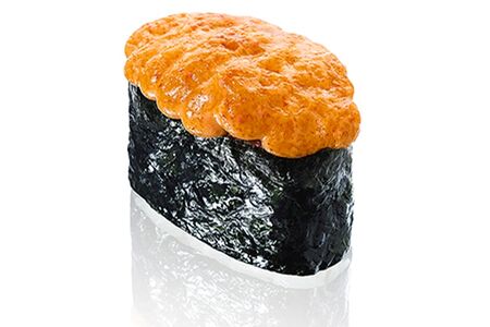 Запеченные суши с крабом