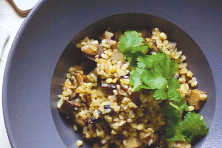 Булгур с овощами