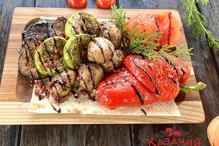 Шампиньоны на углях